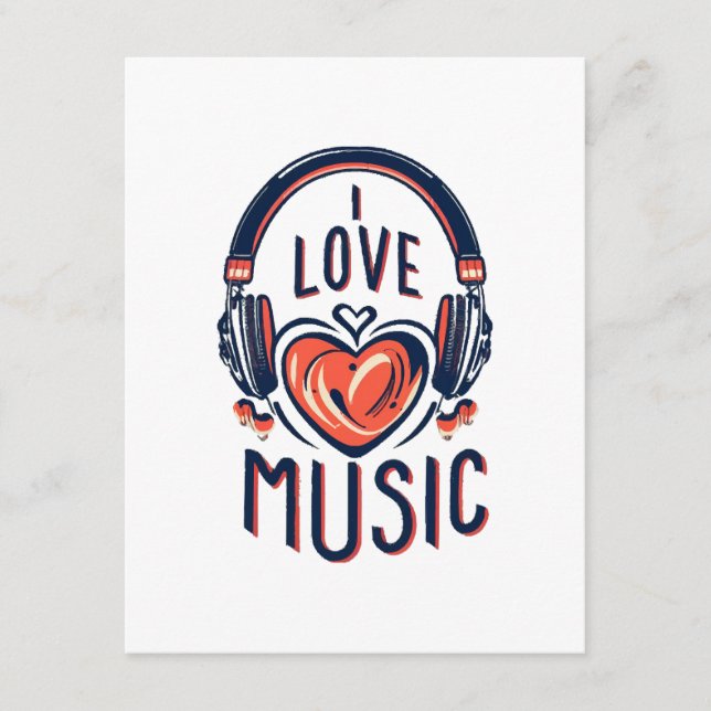 Musik Begleitkarte (Vorderseite)