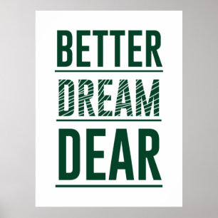 Musik Besserer Traum Lieber Poster