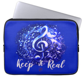 MUSIK - BLEIB AUTHENTISCH  LAPTOPSCHUTZHÜLLE