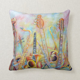 Musik-Blumenstraußkissen Kissen