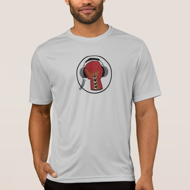 Musik-Boxerworkout-Shirt T-Shirt (Vorderseite)