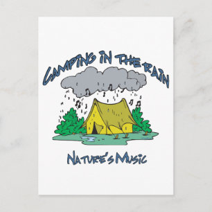 Musik CAMP-Natures Postkarte