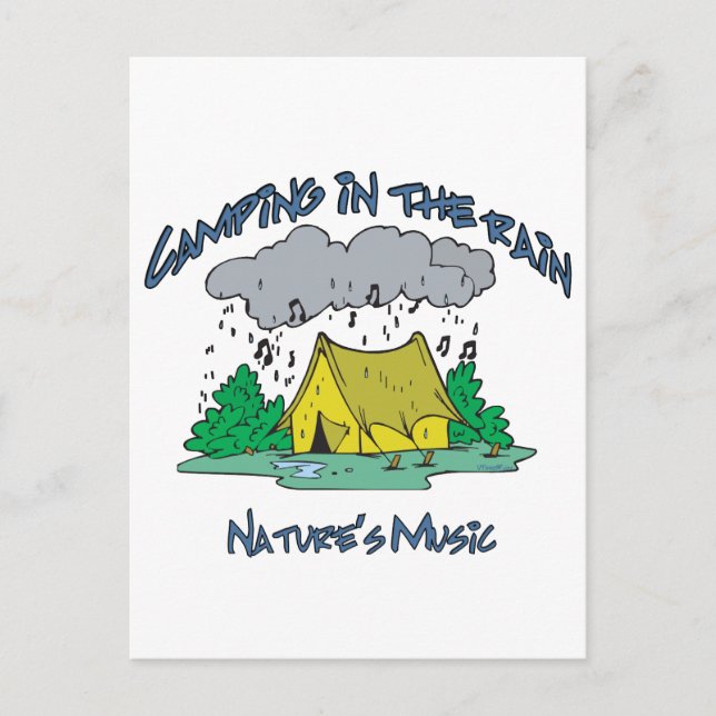 Musik CAMP-Natures Postkarte (Vorderseite)