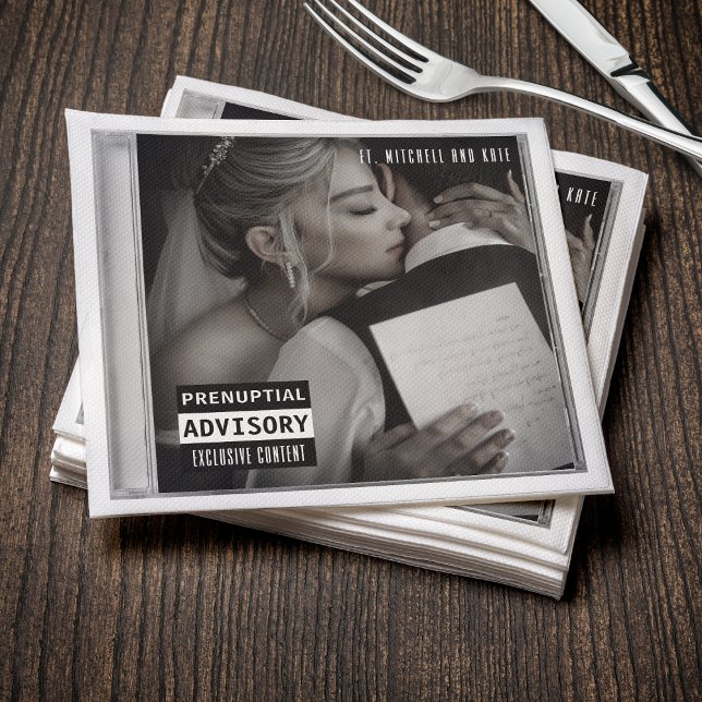 Musik CD Case Album Cover Wedding Serviette (Von Creator hochgeladen)