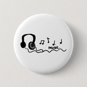 Musik-cooler Entwurf! Button