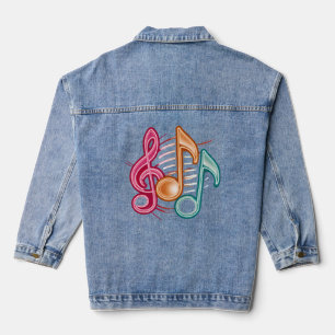 Musik der 90er Jahre Jeansjacke
