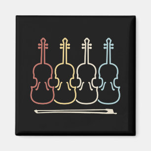 Musik der Violine Magnet