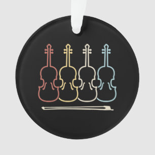 Musik der Violine Ornament