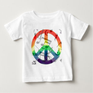 Musik des Friedens_ Baby T-shirt