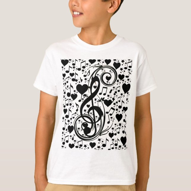Musik des Herzens_ T-Shirt (Vorderseite)