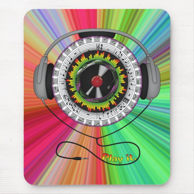 Musik des Lebens Mousepad (Vorne)