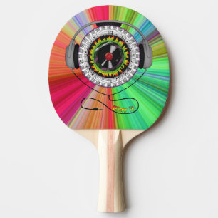 Musik des Lebens Ping Pong Paddle Tischtennis Schläger