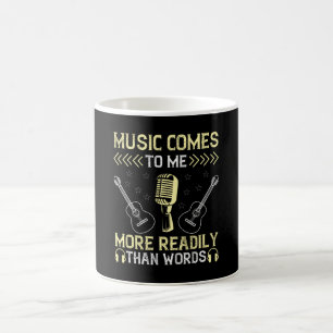 Musik - Die Musik kommt mir bereitwilliger Kaffeetasse