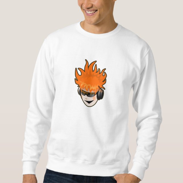Musik DJ Sweatshirt (Vorderseite)