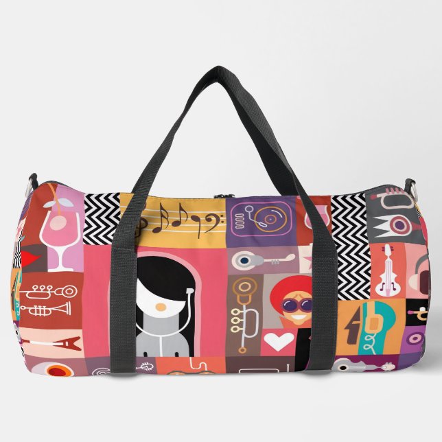 Musik Duffle Bag (Vorderseite)