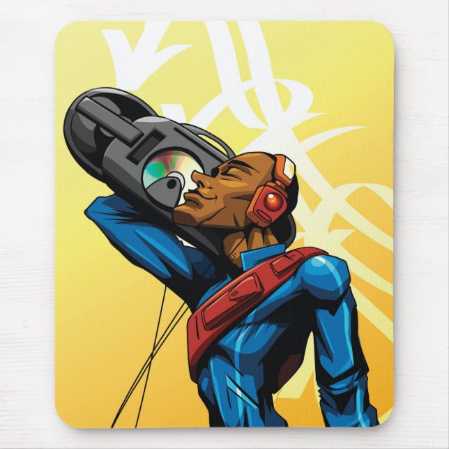 Musik fließt für immer mousepad (Vorne)