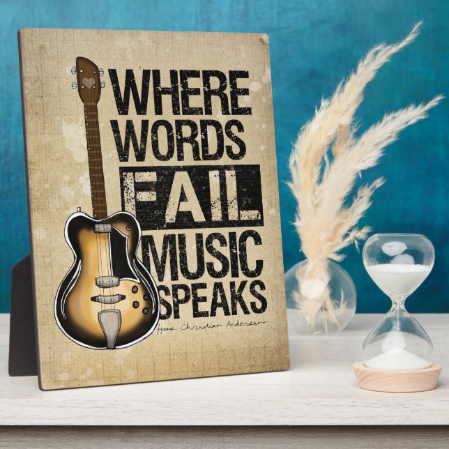 Musik Fotoplatte (Seite)