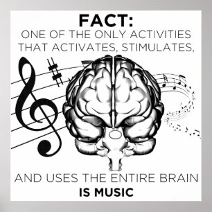 Musik für das Mind Poster