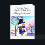 Musik für das Soul Feiertagskarte<br><div class="desc">SmudgeArt's Weihnachts Snowmen Card Collection von reizvollen und farbenfrohen Snowmen für alle Liebsten auf Ihrer Karte geben Liste... .</div>