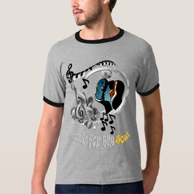 Musik für das Soul T-Shirt (Vorderseite)