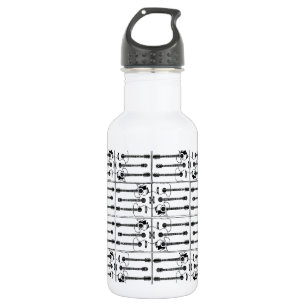 Musik, Gitarre Trinkflasche