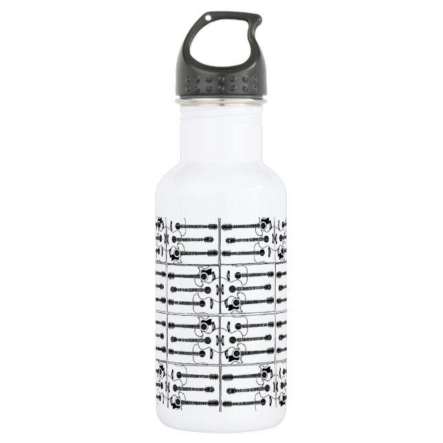 Musik, Gitarre Trinkflasche (Vorderseite)