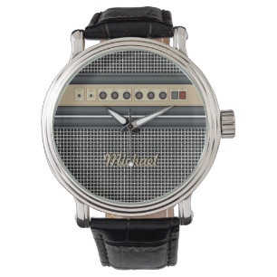 Musik-Gitarren-Klangverstärker Armbanduhr