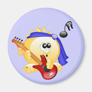 Musik-Gitarrist Magnet