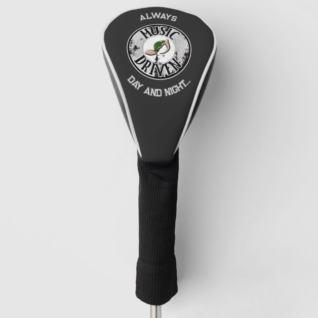 Musik Golf Headcover (Vorderseite)