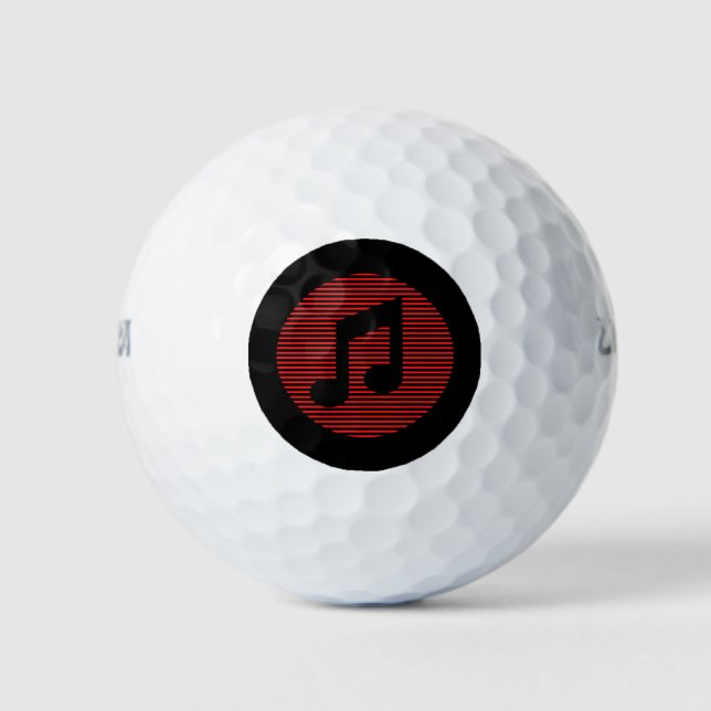 Musik Golfball (Vorderseite)