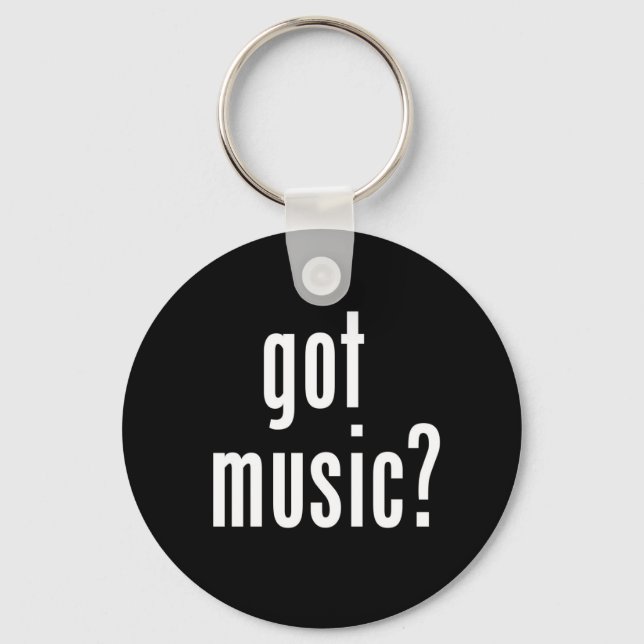 Musik got? schlüsselanhänger (Vorderseite)