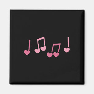 Musik Herz Musik Note Lustiger Musiker Kinder Mädc Magnet