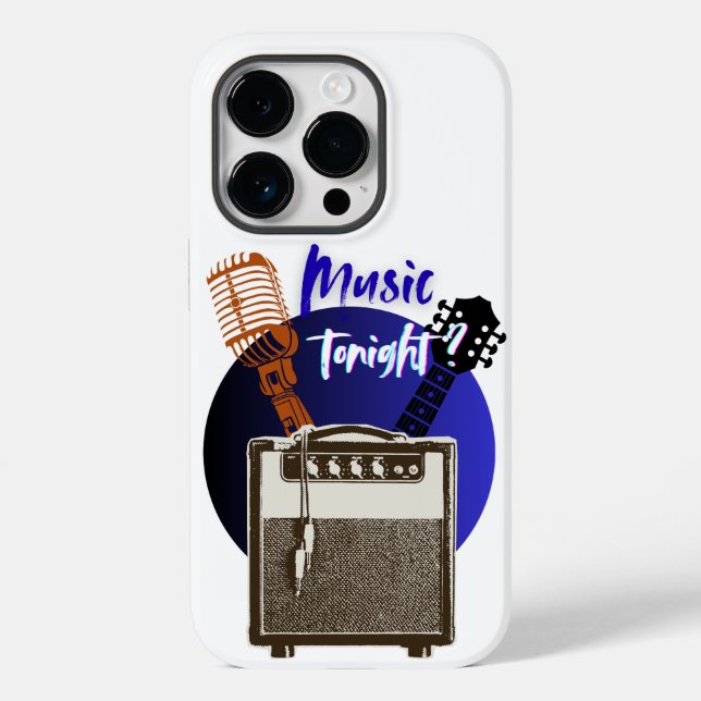 Musik Heute Abend ? Case-Mate iPhone 14 Pro Hülle (Rückseite)