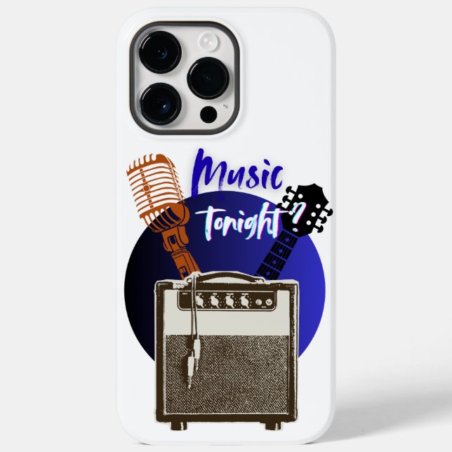 Musik Heute Abend ? Case-Mate iPhone 14 Pro Max Hülle (Rückseite)