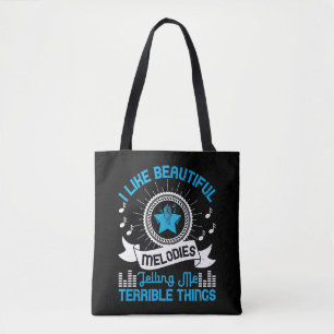 Musik - Ich mag schöne Melodien Tasche