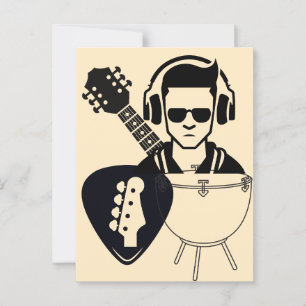 Musik im Überfluss Postkarte