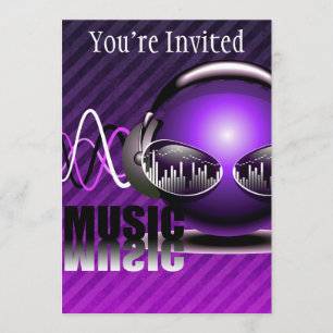 Musik in den Ohren Einladung