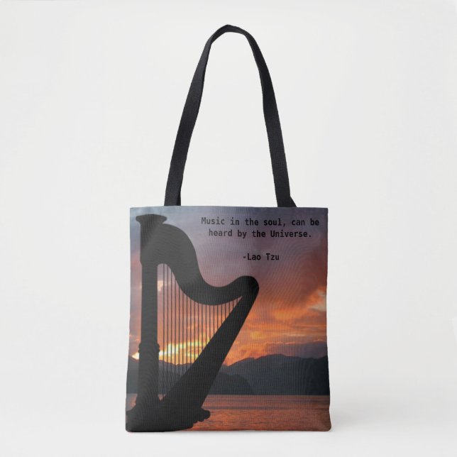 Musik in der Soul Tote Tasche (Vorderseite)