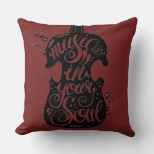 Musik in Ihrem Soul Musikkissen Kissen