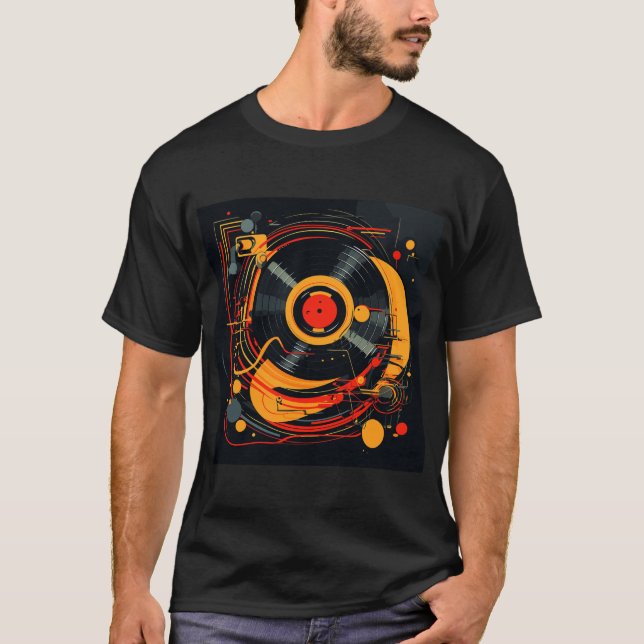 Musik Inspiriert Grafik T-Shirt (Vorderseite)