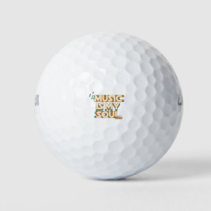 Musik Is My Soul Golfball