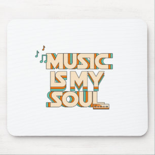 Musik Is My Soul Mousepad