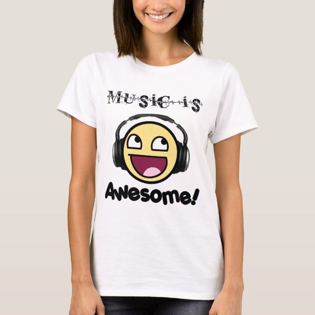 Musik ist das fantastische Licht der Frauen) T-Shirt (Vorderseite)