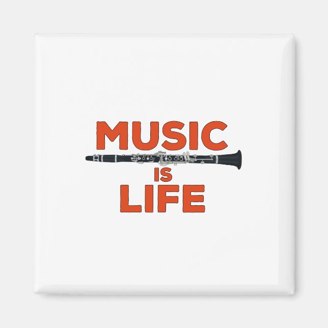 Musik ist das Leben Magnet (Vorne)