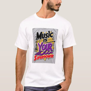 Musik ist deine Superkraft T-Shirt