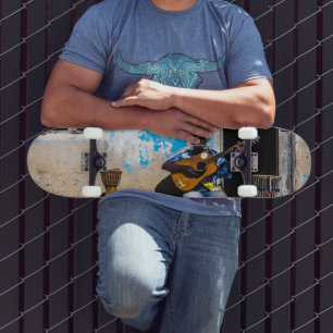 Musik ist die Medizin des Geistes Skateboard