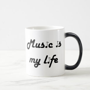 Musik ist die Tasse meines Lebens
