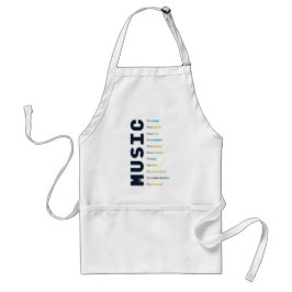 Musik ist es ...... schürze