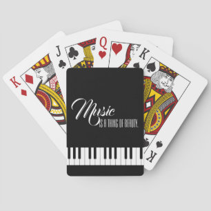 Musik ist etwas Schönes Spielkarten