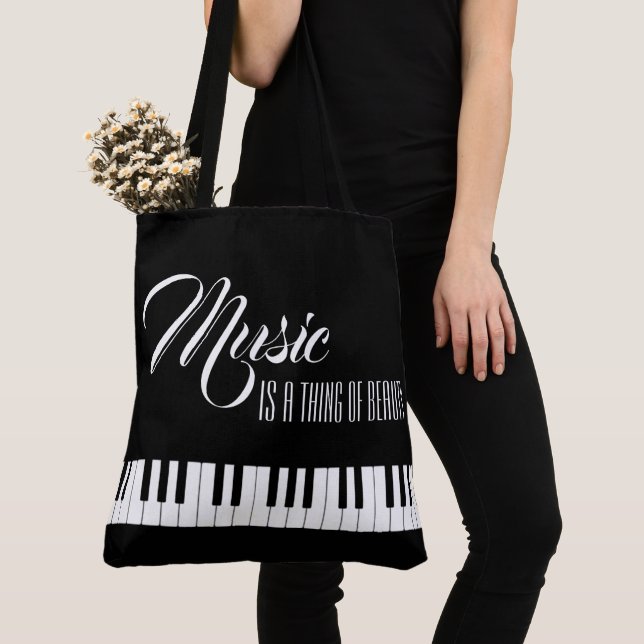 Musik ist etwas Schönes Tasche (Von Nahem)